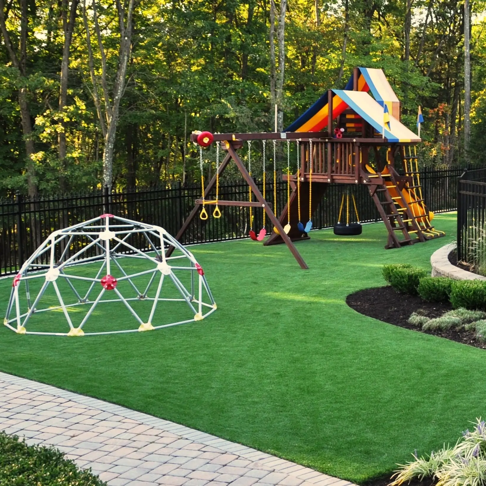 Playground Turf Installation